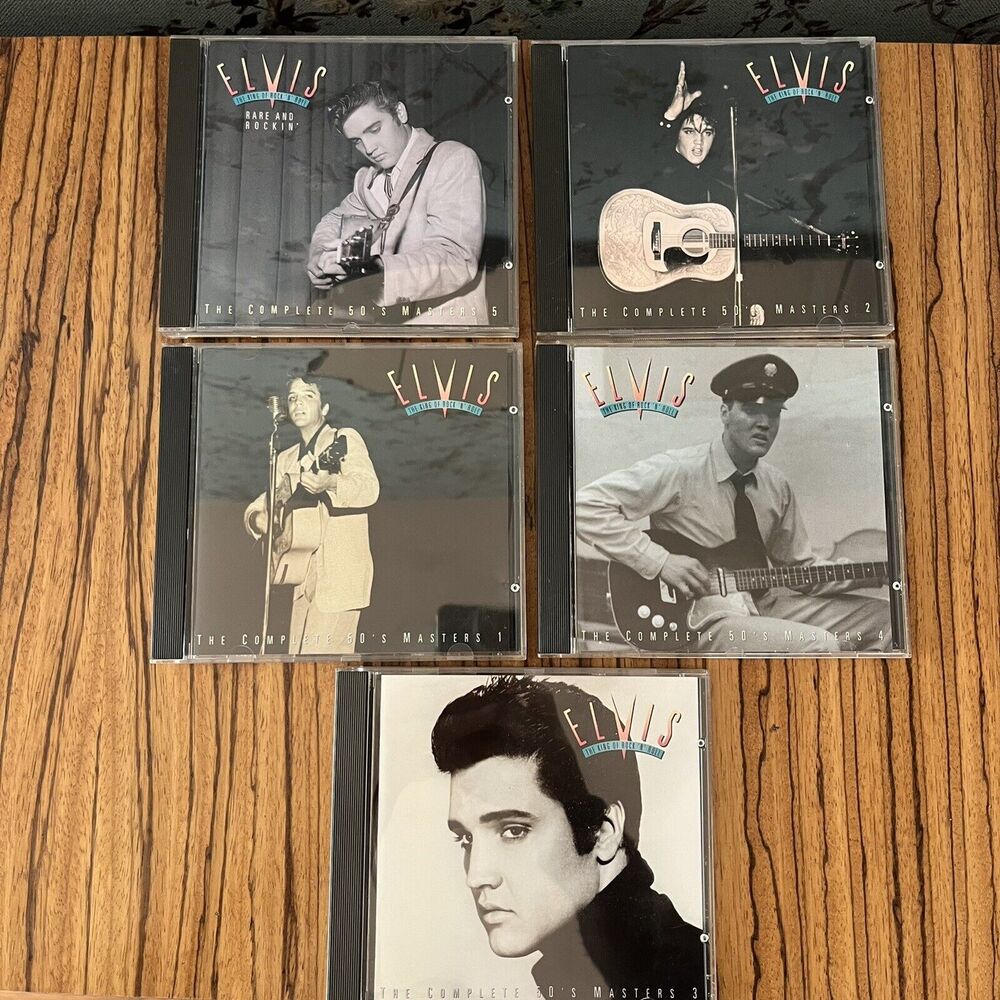 Elvis King of Rock 'n' Roll The Complete 50's Masters Set of 5 CDs 1992 BMG  RCA